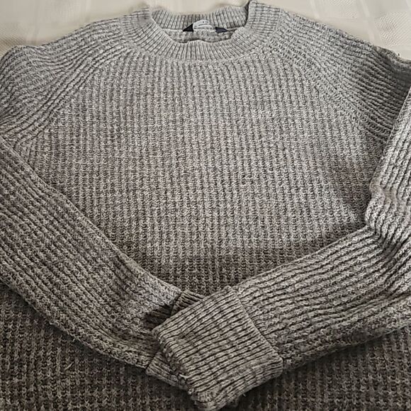 Denver Hayes Women's Knitted Crew Neckline Long Sleeves Sweater  Gray Small Peti - Picture 14 of 16